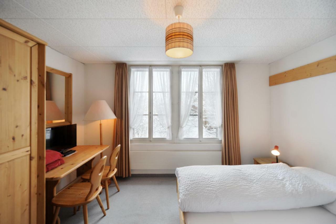 Hotel Krone Budget Lenk im Simmental Exterior foto