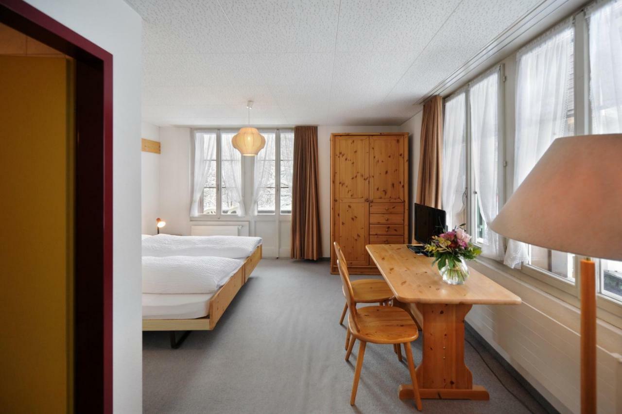 Hotel Krone Budget Lenk im Simmental Exterior foto